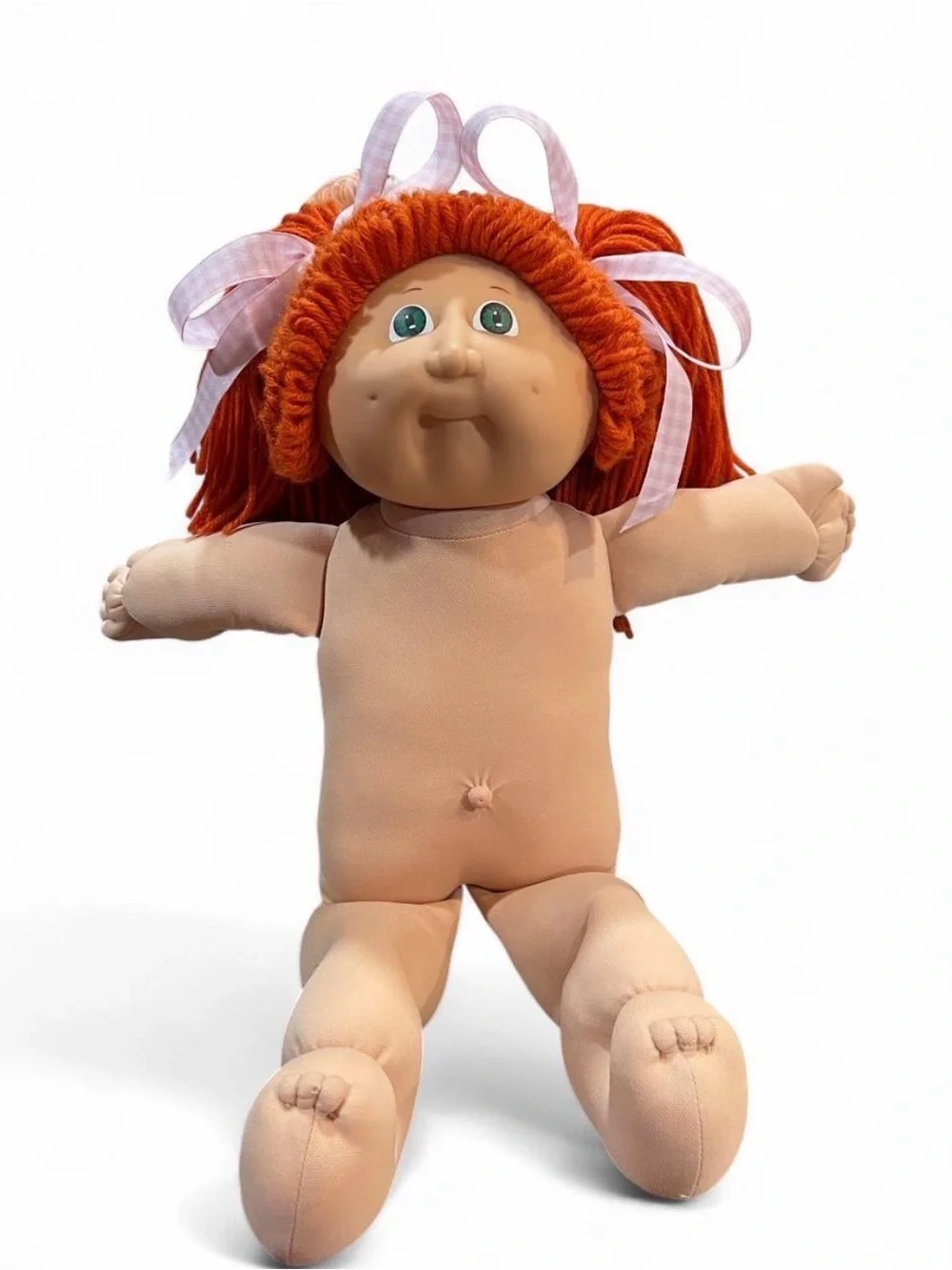Vintage ‘85 Cabbage Patch Kids Doll Red Hair Green Eyes